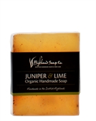 Highland Soap Co Juniper & Lime Organic Handmade Soap Bar 150g