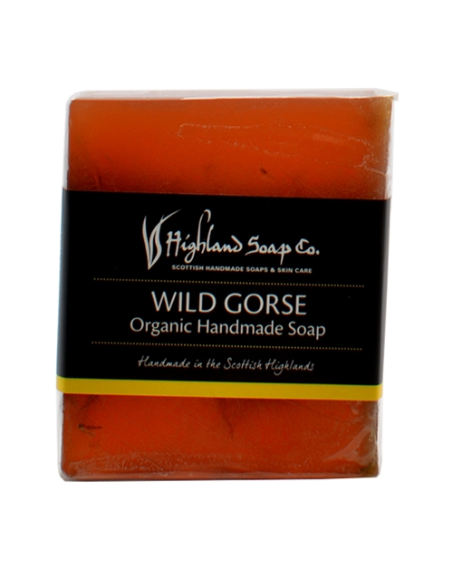 Highland Soap Co Wild Gorse Organic Handmade Soap Bar 150g