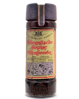 Himmlische Cognac Himbeeren L.W.C. Michelsen Vintage Bottle no 13 German Fruit Liqueur 500g