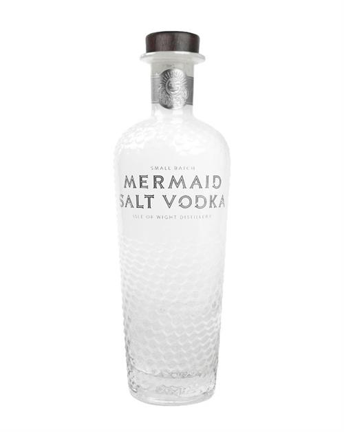 Isle of Wight Mermaid Small Batch Salt Vodka with 40 percent alcohol