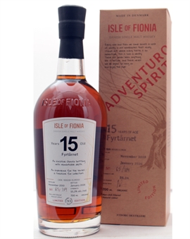 Isle of Fionia Fyrtårnet 15 Year Nyborg Distillery Adventurous Spirit Single Malt Danish Whisky 55.3%