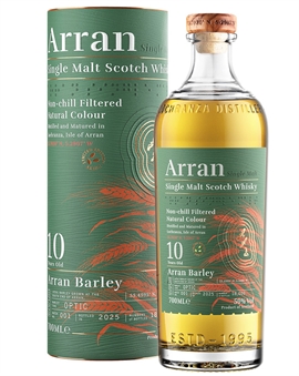 Arran 10 year old Arran Barley Batch 001 Single Island Malt Scotch Whisky 70 cl 50%