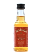 Jack Daniels Miniature Cinnamon Spice Tennessee Fire Liqueur 5 cl 35%