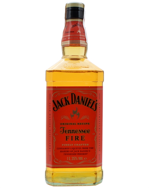 Jack Daniels FIRE 1 litre with Tennessee Sour Mash Whiskey 35%