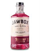 Jawbox Small Batch Rhubarb & Ginger Irish Gin Liqueur 70 cl 20%