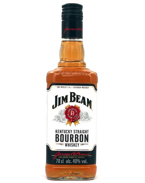 Jim Beam White Kentucky Straight Bourbon Whiskey 70 cl 40%