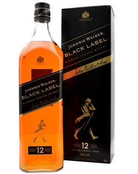 Johnnie Walker Black Label 12 years old Blended Scotch Whisky 100 cl 40%