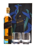 Johnnie Walker Blue Label Giftbox w. 2 pcs. glass Blended Scotch Whisky 70 cl 40%