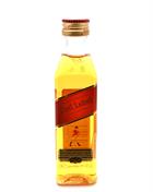 Johnnie Walker Miniature Red Label Blended Scotch Whisky 5 cl 40%