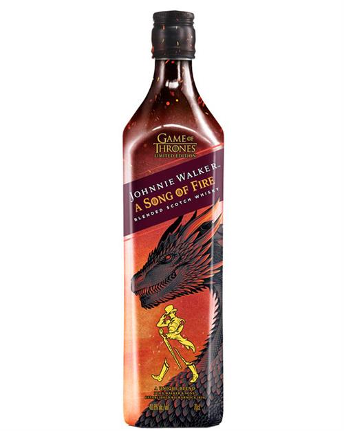 Johnnie Walker a Song of Fire Blended Scotch Whisky 40.8%