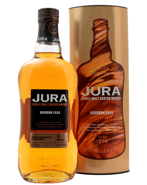 Isle of Jura Bourbon Cask Single Jura Malt Scotch Whisky 70 cl 40%