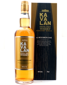 Kavalan Bourbon Oak Matured Single Malt Whisky Taiwan 46%