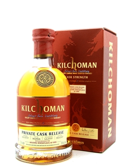 Kilchoman 2007/2017 Kolding Whiskylaug Bottle No. 180 Islay Single Malt Scotch Whisky 55%