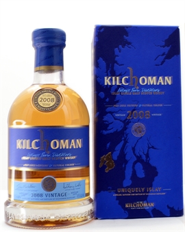 Kilchoman 2008 Vintage Single Islay whisky 46%