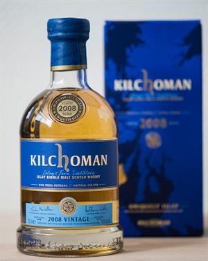 Kilchoman 2008 Vintage Single Islay whisky 46%