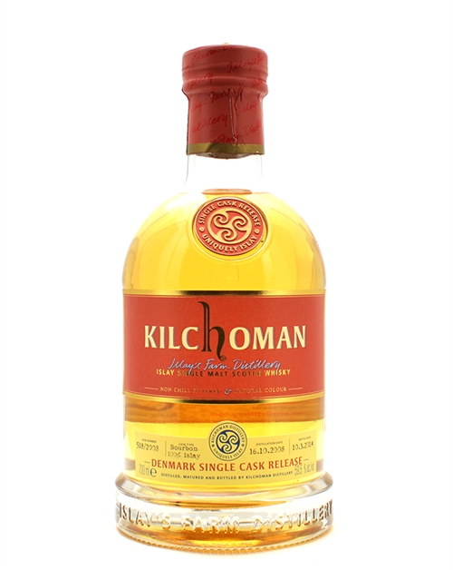Kilchoman 2008/2014 Single Cask FC Whisky Denmark 9 Islay Single Malt Scotch Whisky 70 cl 59.5%