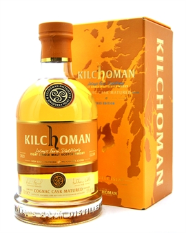 Kilchoman 2023 Cognac Cask Matured Limited Release Islay Single Malt Scotch Whisky 70 cl 50%