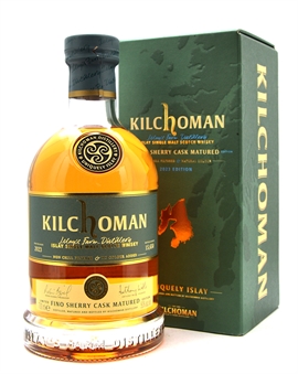 Kilchoman 2023 Fino Sherry Cask Matured Limited Release Islay Single Malt Scotch Whisky 70 cl 50%