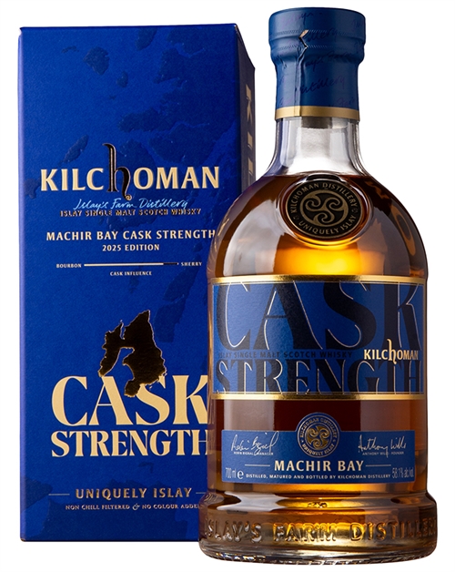Kilchoman Cask Strength Machir Bay 2025 Edition Islay Single Malt Scotch Whisky 70 cl 58.1%