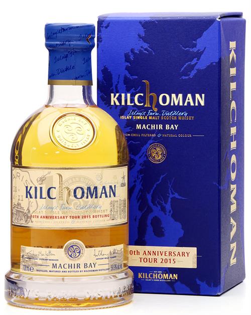Kilchoman 10 Th Anniversary Tour 2015 Machir Bay Single Islay whisky 58,9%