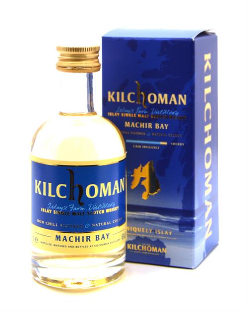Kilchoman Miniature Machir Bay Single Islay Malt Scotch Whisky 5 cl 46