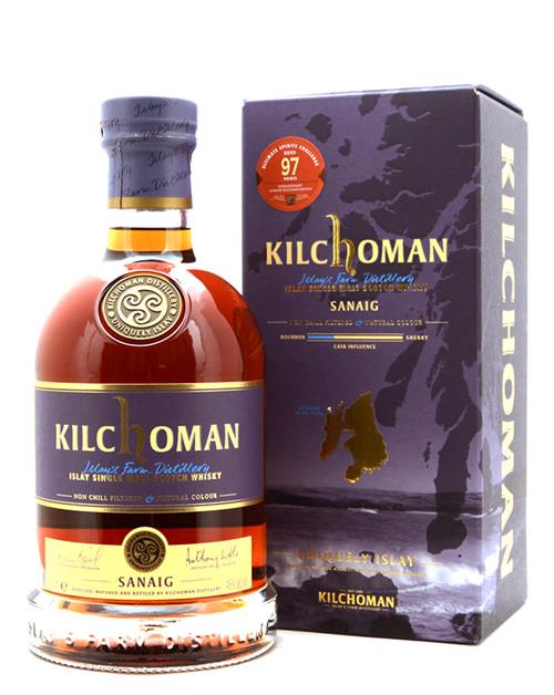 Kilchoman Sanaig Release Islay Single Malt Scotch Whisky 70 cl 46
