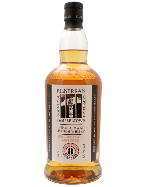 Kilkerran Glengyle 8 Years Old Bourbon Cask Matured Single Campbeltown Malt Scotch Whisky 55,6%