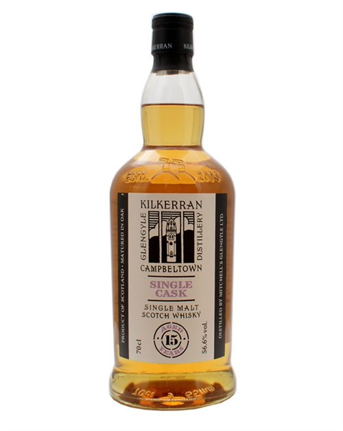 Kilkerran Glengyle 15 Years Old Single Cask 20th anniversary Single Campbeltown Malt Scotch Whisky 70 cl 56,6%