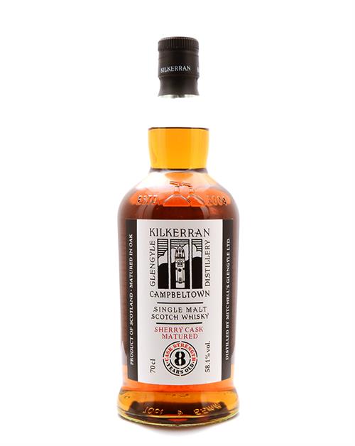 Kilkerran Glengyle 8 years Cask Strength Sherry Cask Single Campbeltown Malt Whisky 58,1%