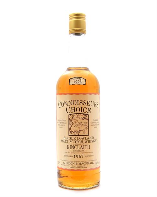 Kinclaith 1964/1993 Gordon & MacPhail 29 years Single Lowland Malt Scotch Whisky 40%