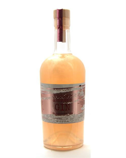 Knaplund Strawberry and Rhubarb with mica Danish Gin 50 cl 37.5%