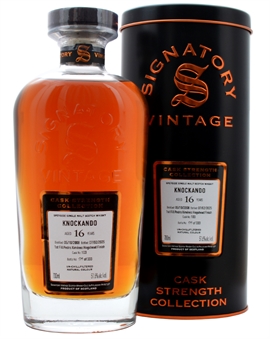 Knockando 2008/2025 Signatory Vintage 16 Year Old Single Speyside Malt Whisky 51.6%
