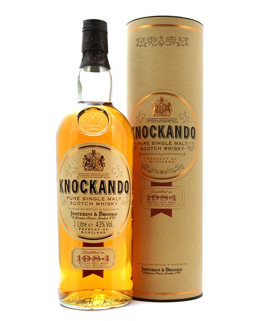 Knockando 1984/1997 Season Justerini & Brooks Ltd Pure Single Speyside Malt Scotch Whisky 100 cl 43