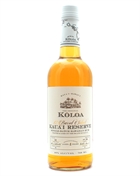 Koloa 12 Barrel Select Kauai Reserve 4 years old Single Batch Hawaiian Rum 70 cl 46%