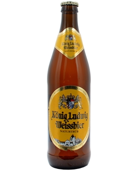 König Ludwig Weissbier Hell German Wheat Beer 500 ml 5,5%