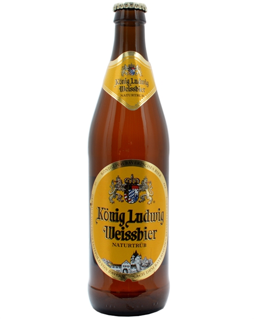 König Ludwig Weissbier Hell German Wheat Beer 500 ml 5,5%