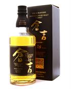 Kurayoshi 18 years old Pure Malt Japanese Matsui Whisky 70 cl 50%