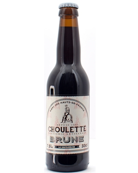 La Choulette Brune La Savoureuse French Beer 33 cl 7.5%