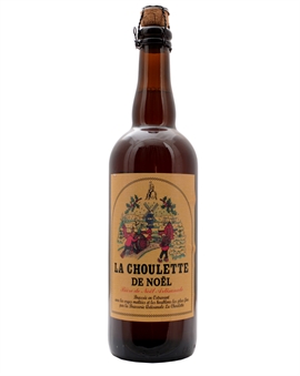 La Choulette De Noël Biere Artisanale Ambrée Beer 75 cl 7%