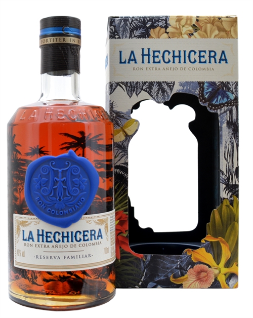 La Hechicera Rum Reserva Familiar Extra Anejo Solera Colombia Rum 40%