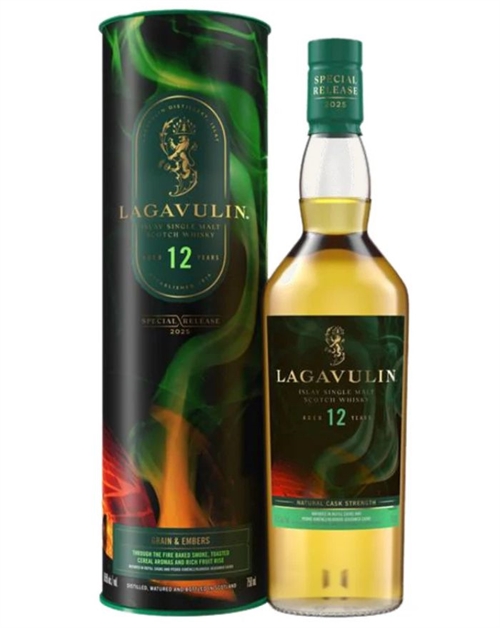 Lagavulin 12 Year Old Special Release 2025 Grain & Embers Single Islay Malt Scotch Whisky 56.5%