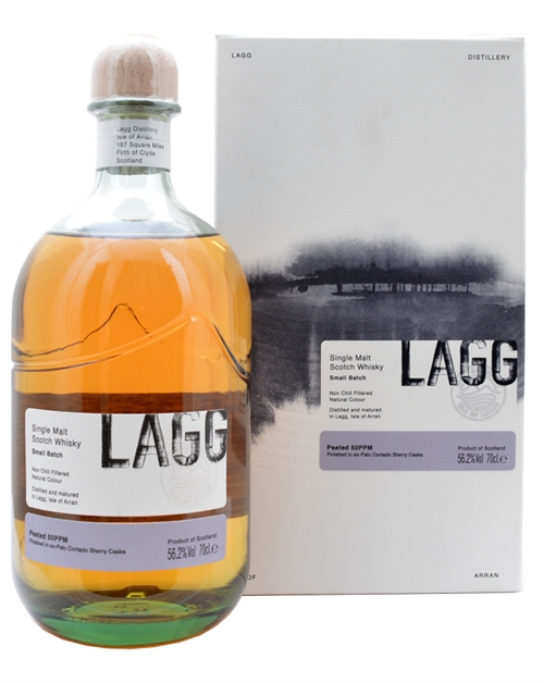 Lagg Distillery Palo Cortado Finish Isle of Arran Single Malt Scotch Whisky 70 cl 56.2%