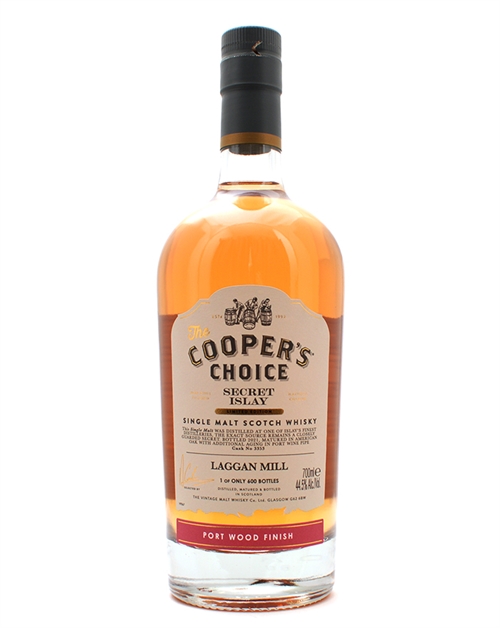 Laggan Mill 2021 Coopers Choice Cask No. 3353 Secret Islay Single Malt Scotch Whisky 70 cl 44.5%