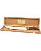Laguiole Champagne Sabel 28 cm in Woodbox