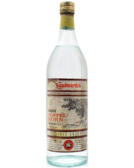 Landwirths Kronen Doppelkorn Kornbrændevin Samlerflaske Aquavavit 100 cl 38%