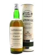 Laphroaig 10 years Unblended Old Version Islay Malt Whisky 100 cl 43% 43