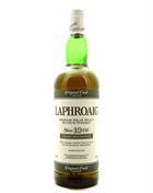Laphroaig Old Version 10 years old Original Cask Strength Single Islay Malt Scotch Whisky 100 cl 57,3%