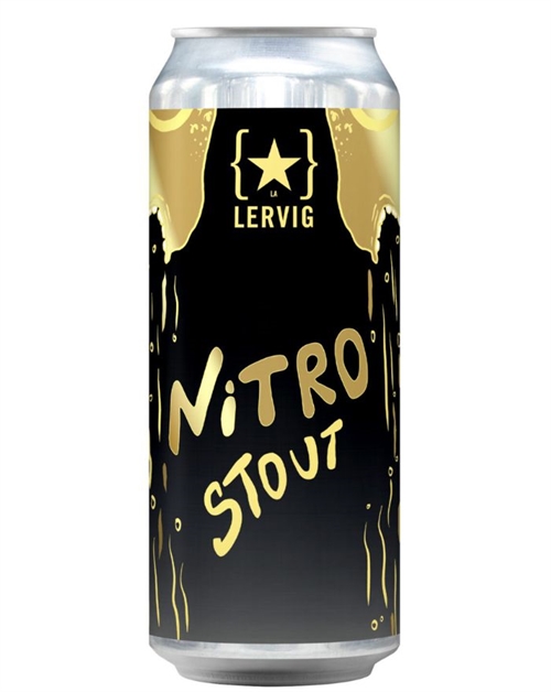 Lervig Nitro Stout Craft Beer 440 ml 4,7%