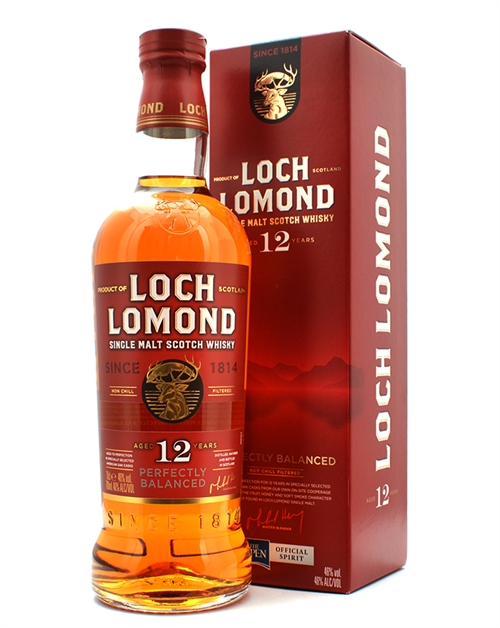 Loch Lomond 12 years old Highland Single Malt Scotch Whisky 70 cl 46%