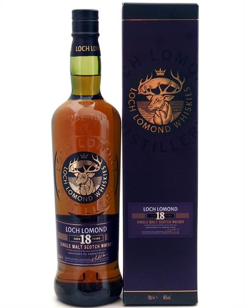 Loch Lomond 18 years old Single Highland Malt Scotch Whisky 70 cl 46%